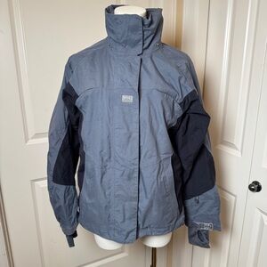 Helly Hansen Women’s Small Helly Tech Ski Jacket Blue Waterproof Insulated